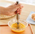 Semi-Automatic Hand Push Egg Beater Stainless