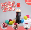 Push-type Inflatable Cola Cap