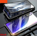 Tempered Glass Magnetic Adsorption Phone Case for Xiaomi Redmi