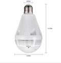 💡 Panoramic Home Security Light Bulb 📹