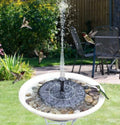 SOLAR-POWERED FOUNTAIN KIT FOR YOUR GARDEN!