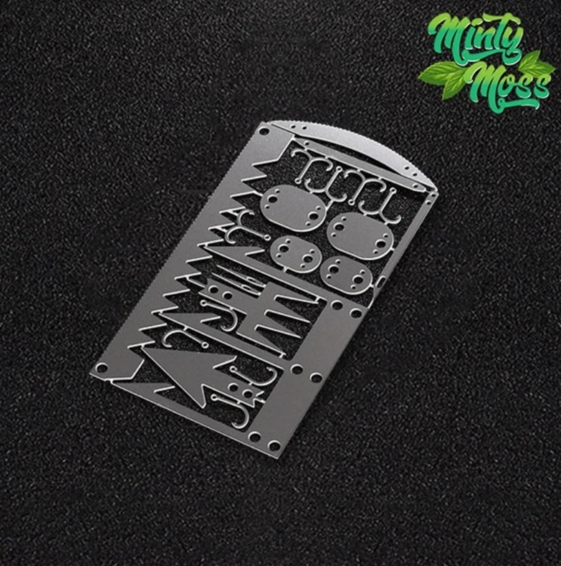 22-in-1 Outdoor Survival Card