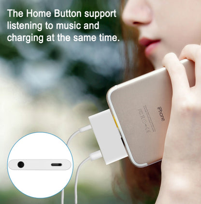External HOME Button and Dual Port Adapter