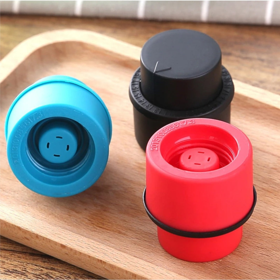Push-type Inflatable Cola Cap