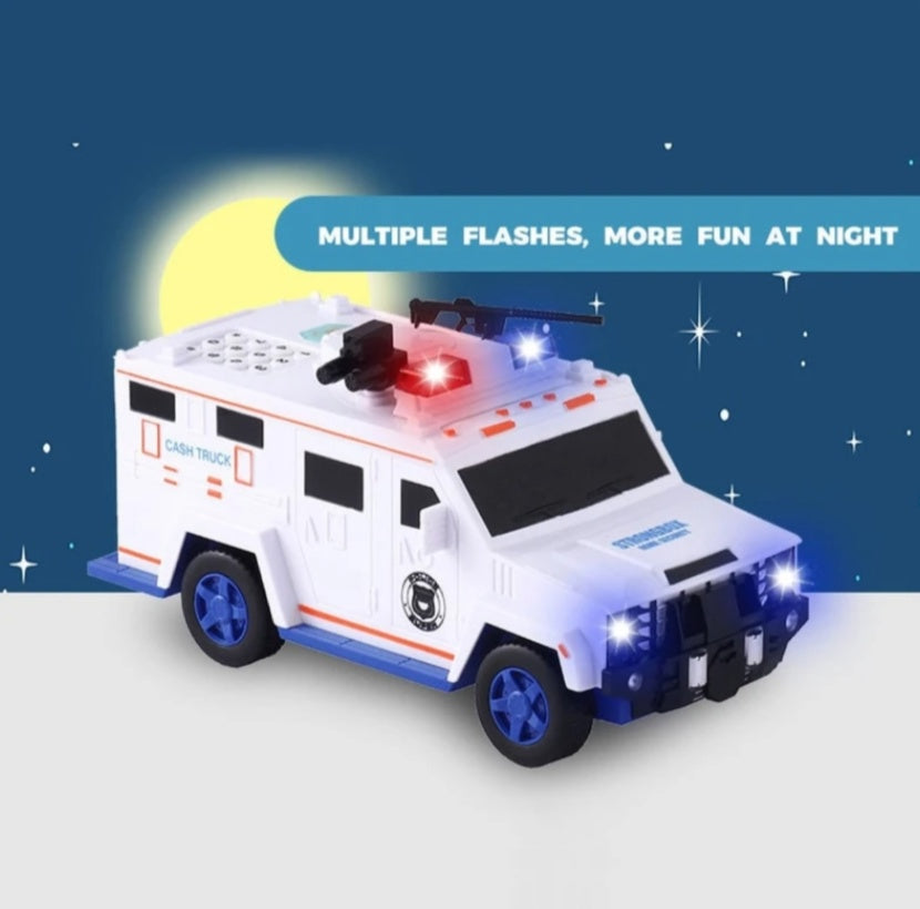 ELECTRONIC MONEY BANK CODE ARMORED HUMMER CAR