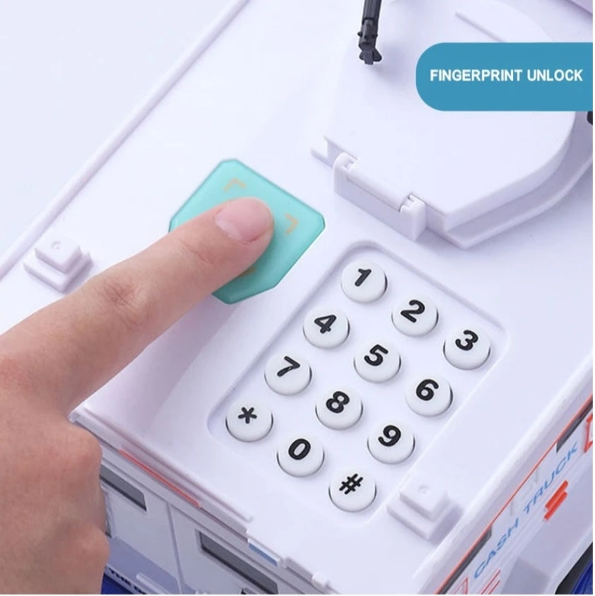 ELECTRONIC MONEY BANK CODE ARMORED HUMMER CAR