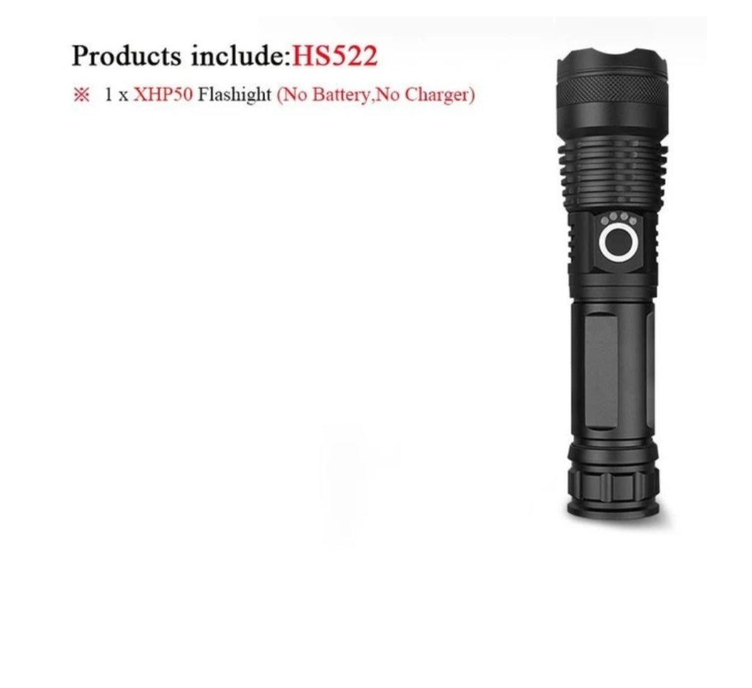 90000 LUMENS XHP70.2 MOST POWERFUL FLASHLIGHT