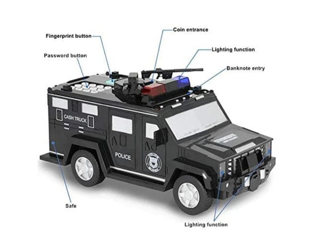 ELECTRONIC MONEY BANK CODE ARMORED HUMMER CAR