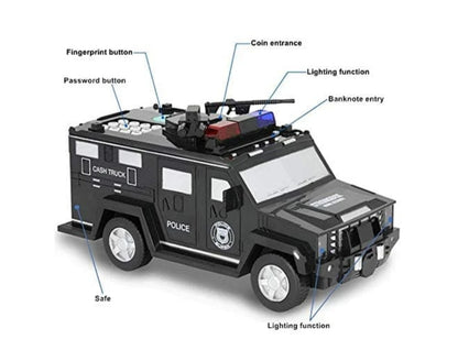 ELECTRONIC MONEY BANK CODE ARMORED HUMMER CAR