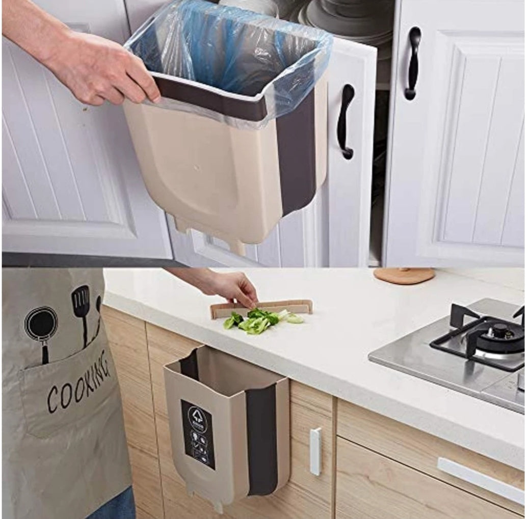 Fanstank™ Foldable Hanging Waste Bin