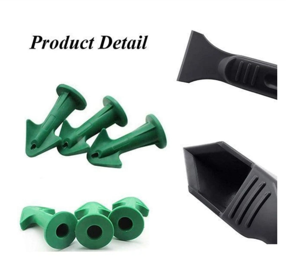 Caulk Nozzle Scraper Set