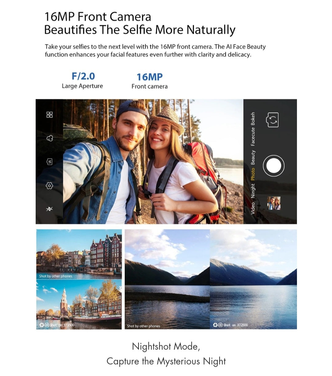 XT2500 Pro Global Smartphone Helio X30 Android 8.1 6GB+128GB Waterproof 6580mAh