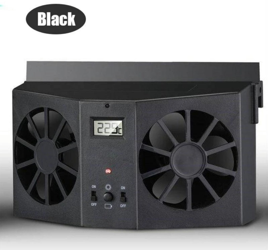 Solar Car Exhaust Heat Exhaust Fan