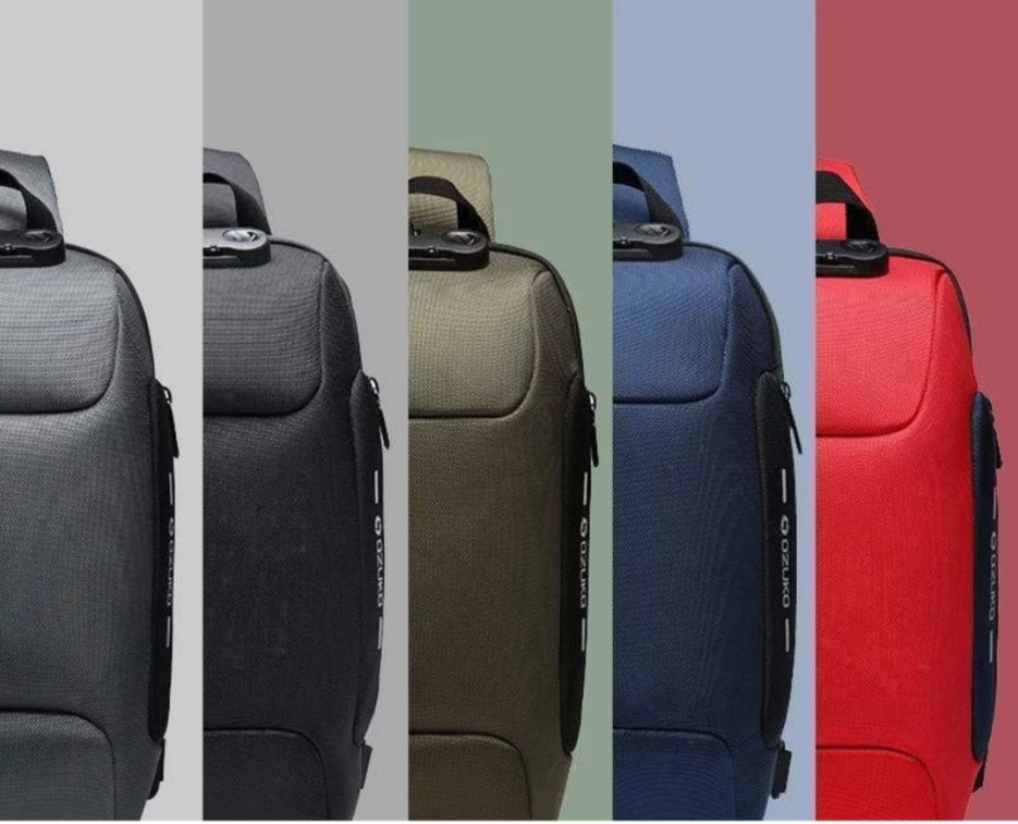 Anti-theft Backpack With 3-Digit Lock