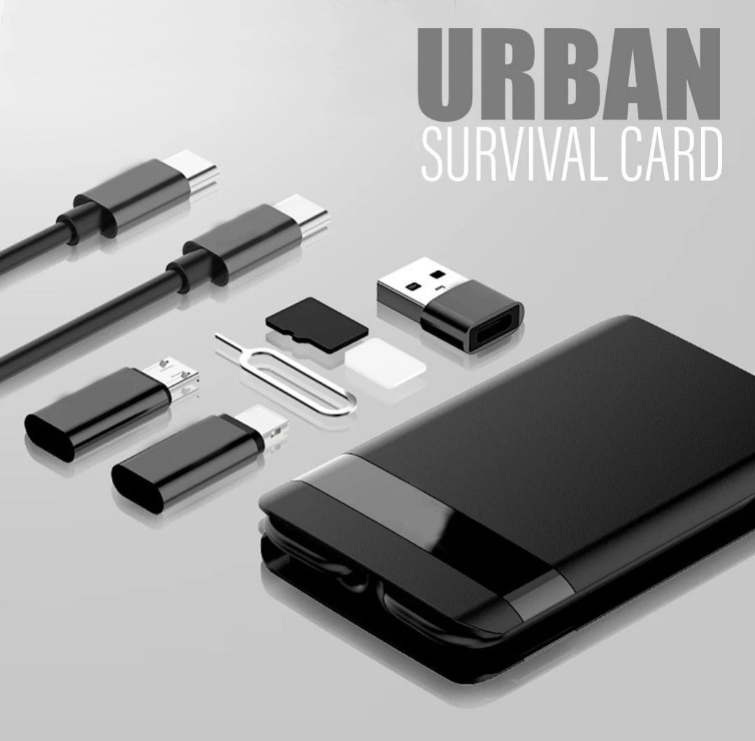 UrbzSurvival Multi-function Universal Smart Adaptor Card