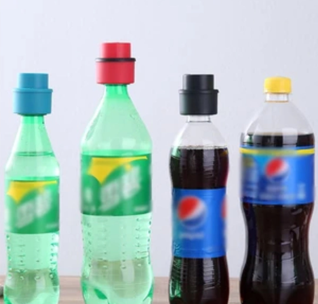 Push-type Inflatable Cola Cap