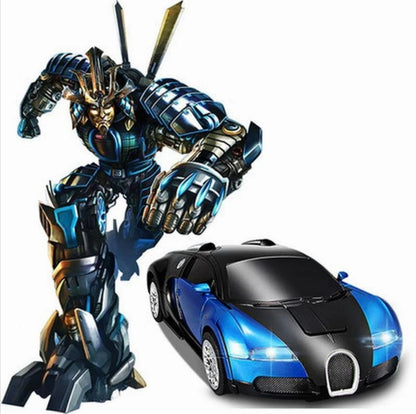 Transformer RC Toy Car with Gesture Sensing One-Button Deformation