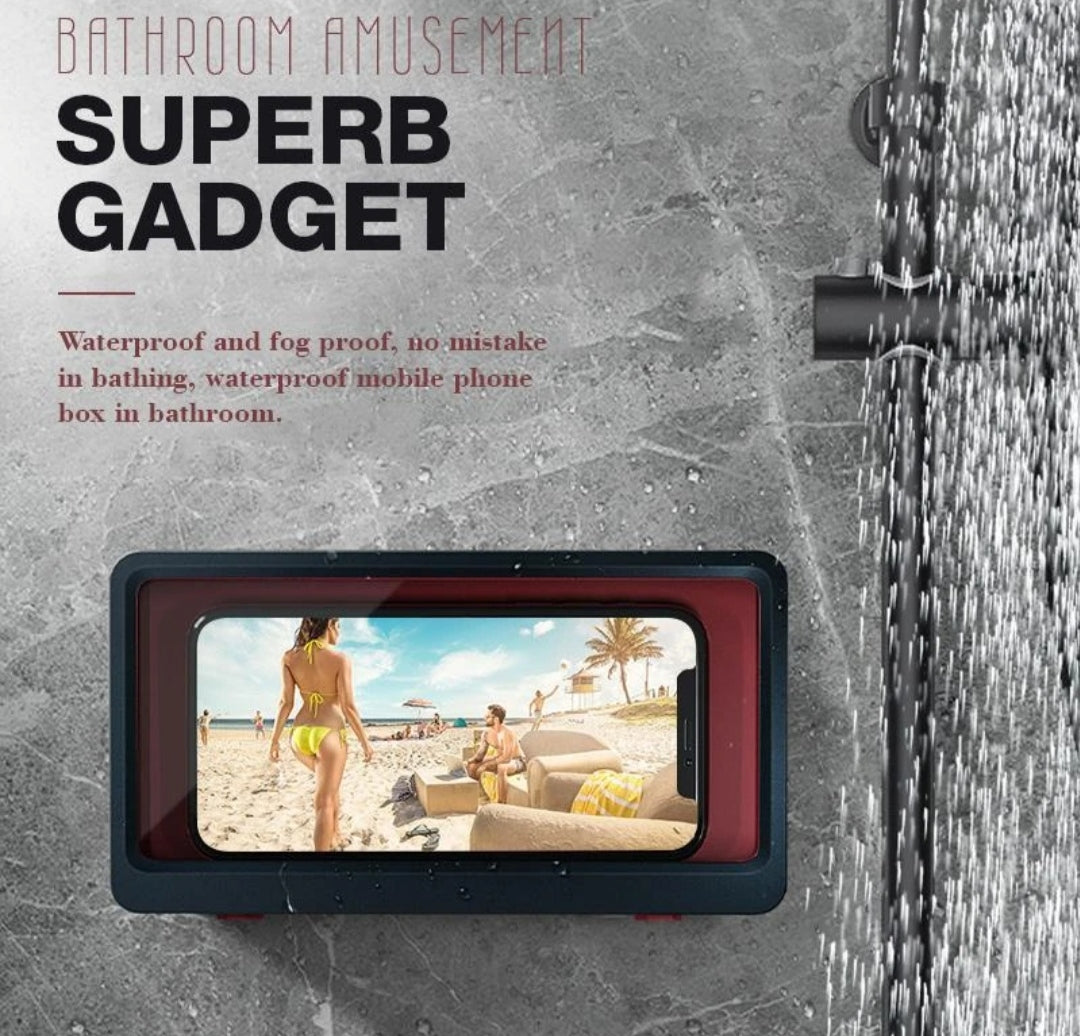 Wall-Mounted Bathroom Sealed Phone Holder
