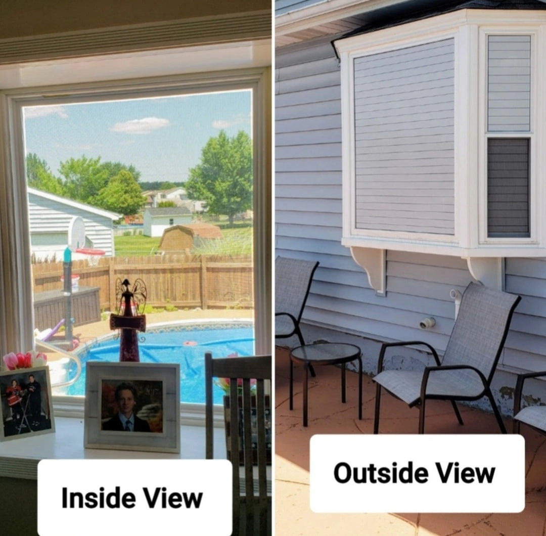 1-way Vision Horizontal Blinds (Applies to Exterior)
