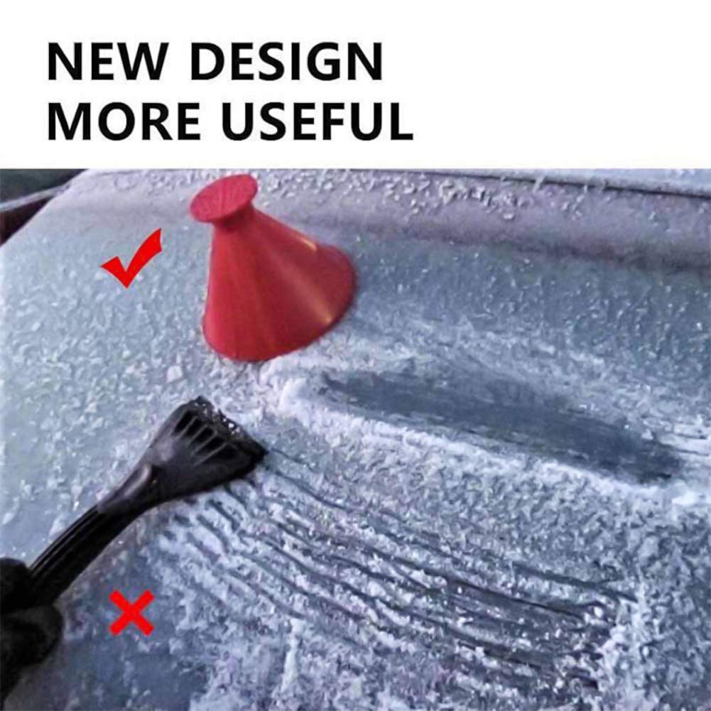 Car Scrape A Round Ice Windshield Snow Scraper