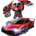Transformer RC Toy Car with Gesture Sensing One-Button Deformation