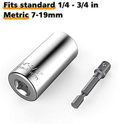 7-19MM Universal Socket Drill Tool
