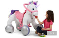 12-Volt Unicorn Smart Interactive Ride-On Toy