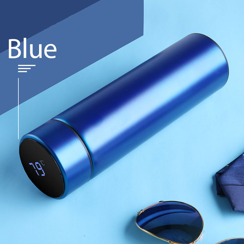 Temperature Display Vacuum Insulated Water Bottle
