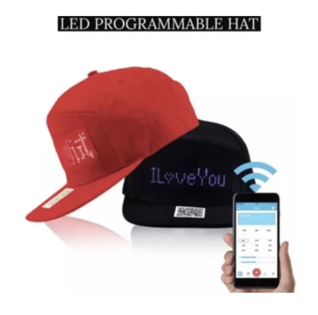 LED Message DIY Hat