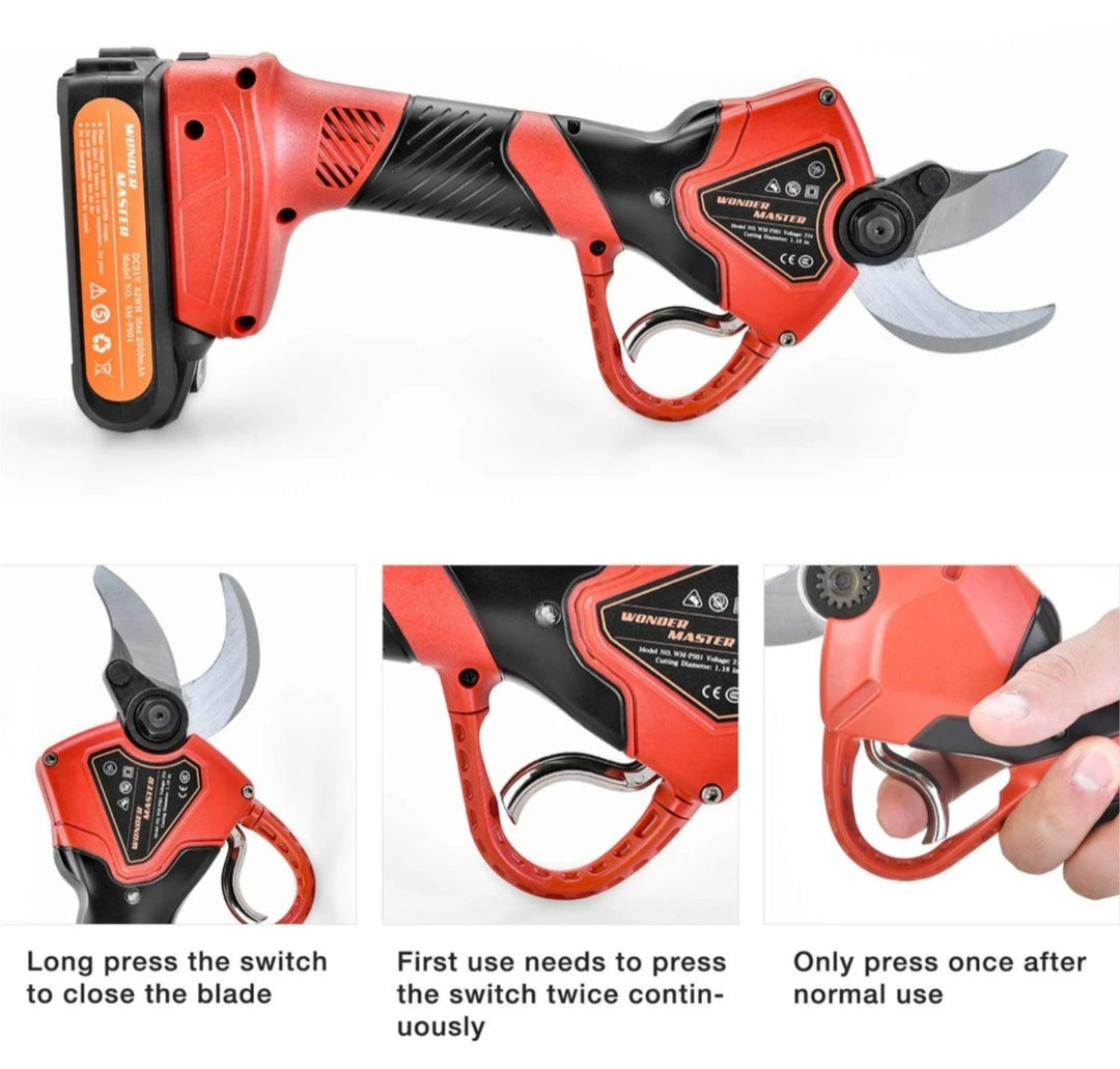 Electric branch scissors-Make Your Gardening Work Easy
