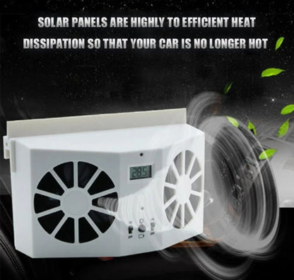Solar Car Exhaust Heat Exhaust Fan