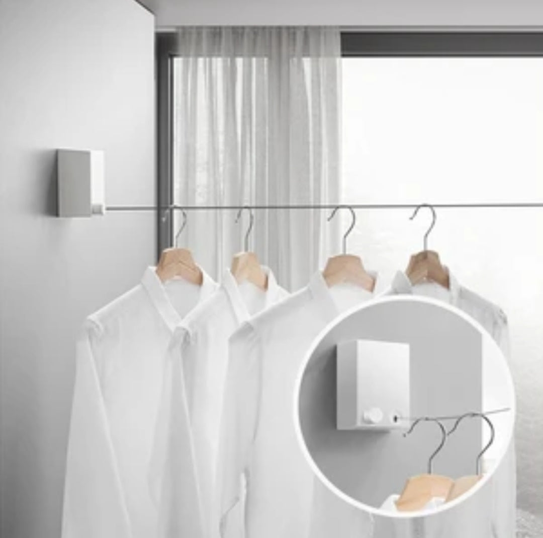 Telescopic Stainless String Invisible Clothesline