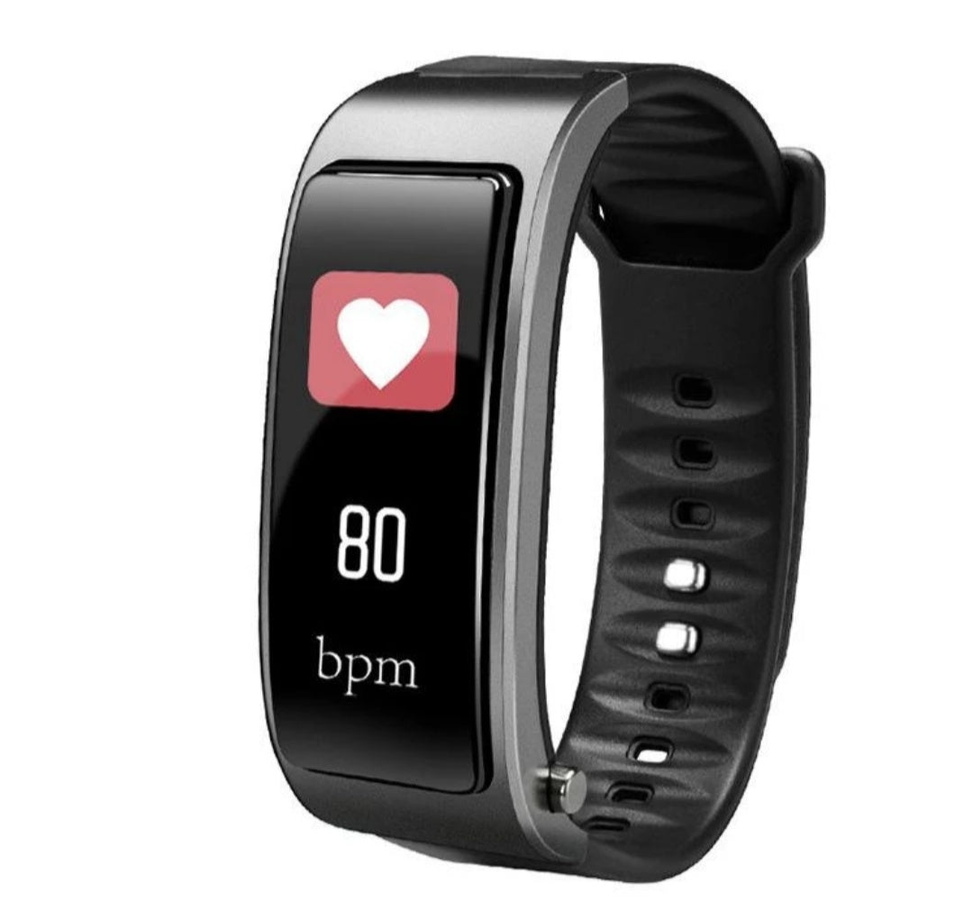 2-in-1 Smart Bracelet with Bluetooth Earphone