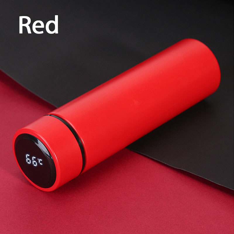 Temperature Display Vacuum Insulated Water Bottle