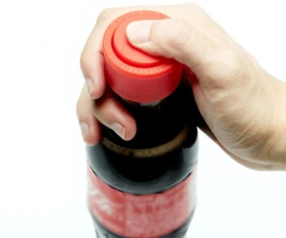 Push-type Inflatable Cola Cap