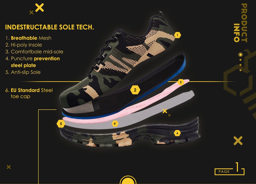 ORIGINAL - INDESTRUCTIBLE BATTLEFIELD SHOES