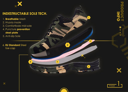 ORIGINAL - INDESTRUCTIBLE BATTLEFIELD SHOES