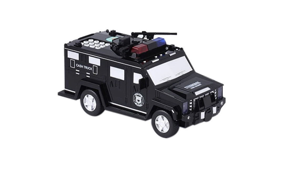 ELECTRONIC MONEY BANK CODE ARMORED HUMMER CAR