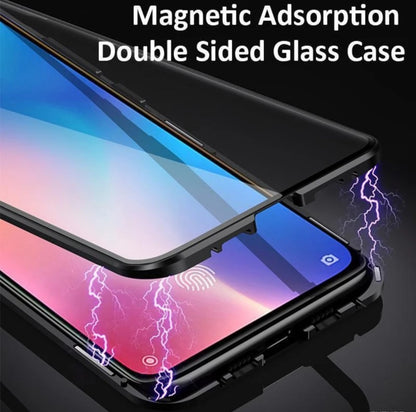 Tempered Glass Magnetic Adsorption Phone Case for Xiaomi Redmi