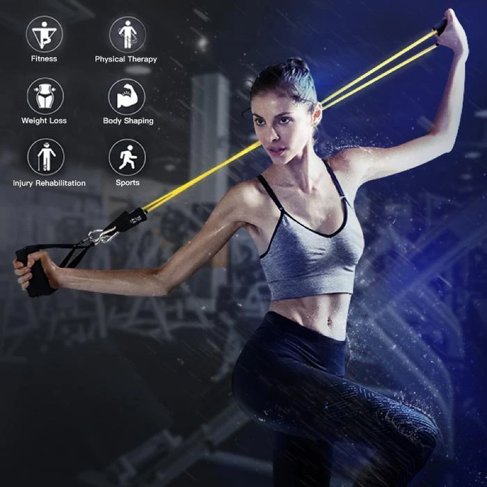 Resistance Band Set ( 11 Piece Set )