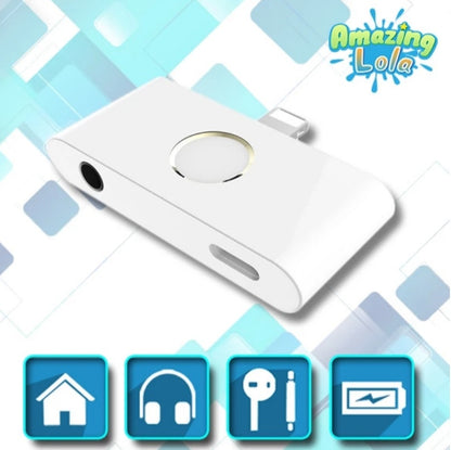 External HOME Button and Dual Port Adapter