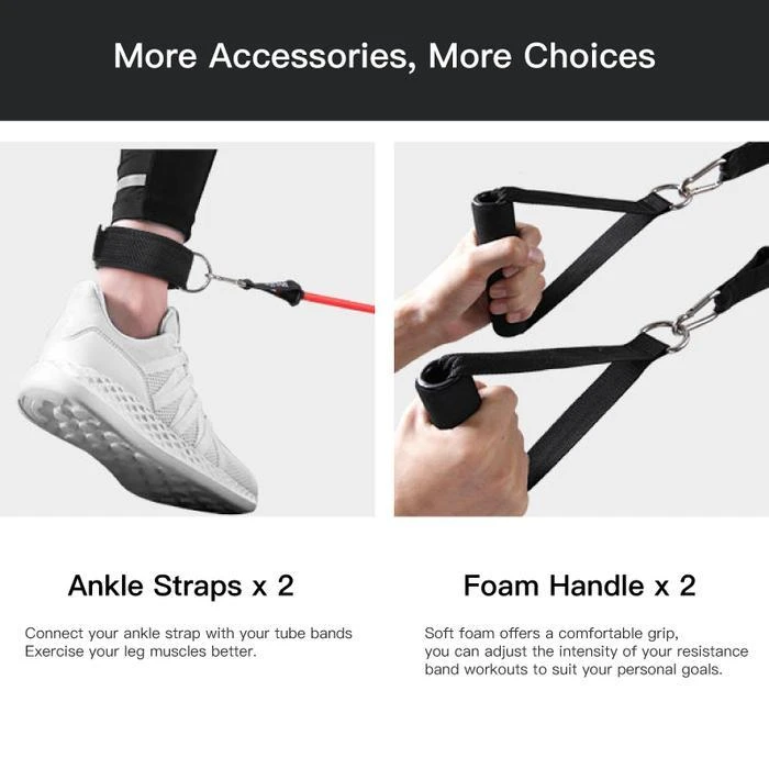 Resistance Band Set ( 11 Piece Set )
