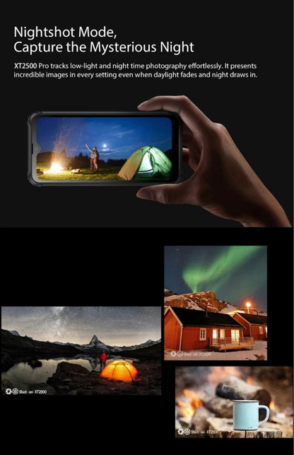 XT2500 Pro Global Smartphone Helio X30 Android 8.1 6GB+128GB Waterproof 6580mAh