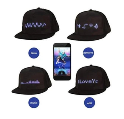 LED Message DIY Hat