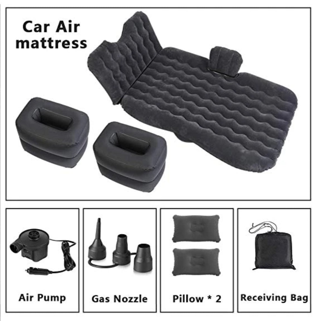 Car Travel Inflatable Flocking Mattress