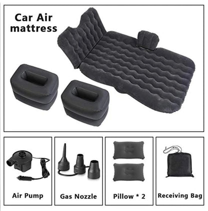Car Travel Inflatable Flocking Mattress