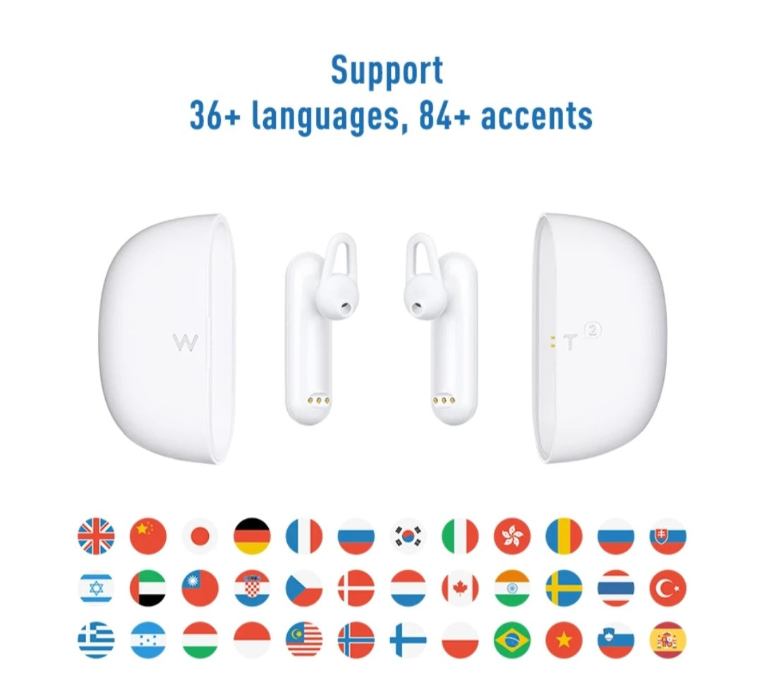 WT2 Plus Translator Earbuds