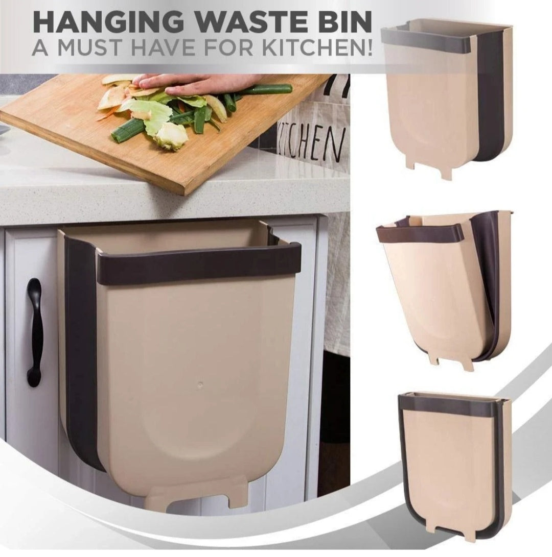 Fanstank™ Foldable Hanging Waste Bin