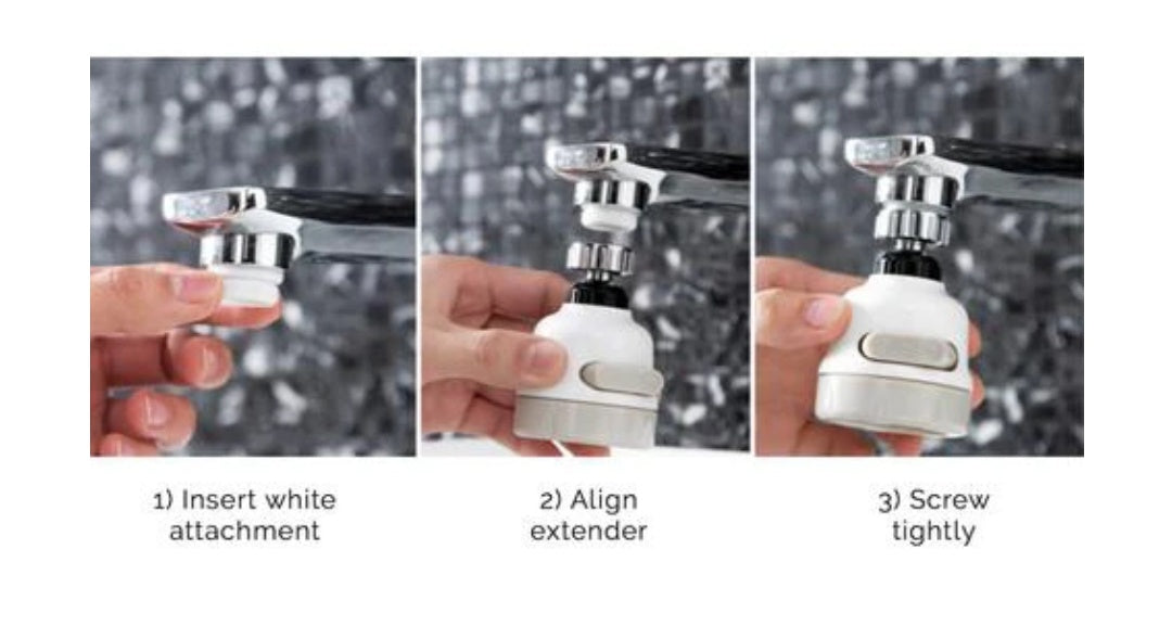 Moveable Kitchen Tap Head