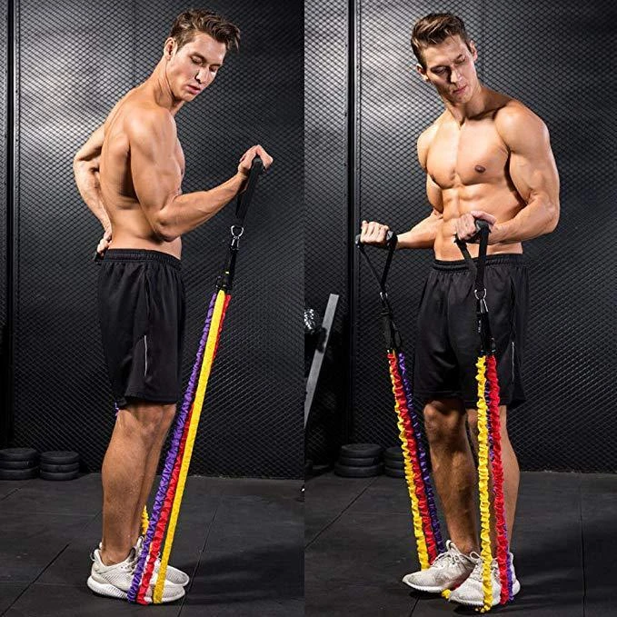 Resistance Band Set ( 11 Piece Set )